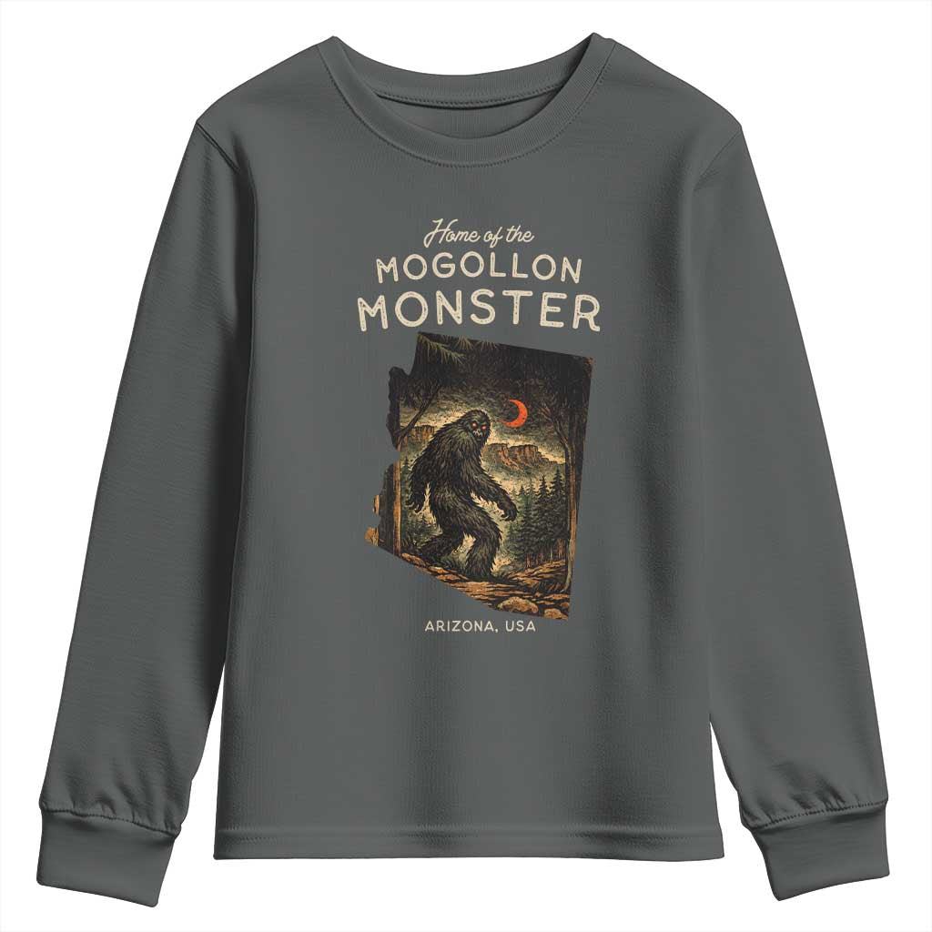 Mogollon Monster Arizona Youth Sweatshirt Home Of The Cryptid Lover