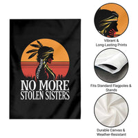 MMIW Awareness Garden Flag No More Stolen Sisters Native American Gift