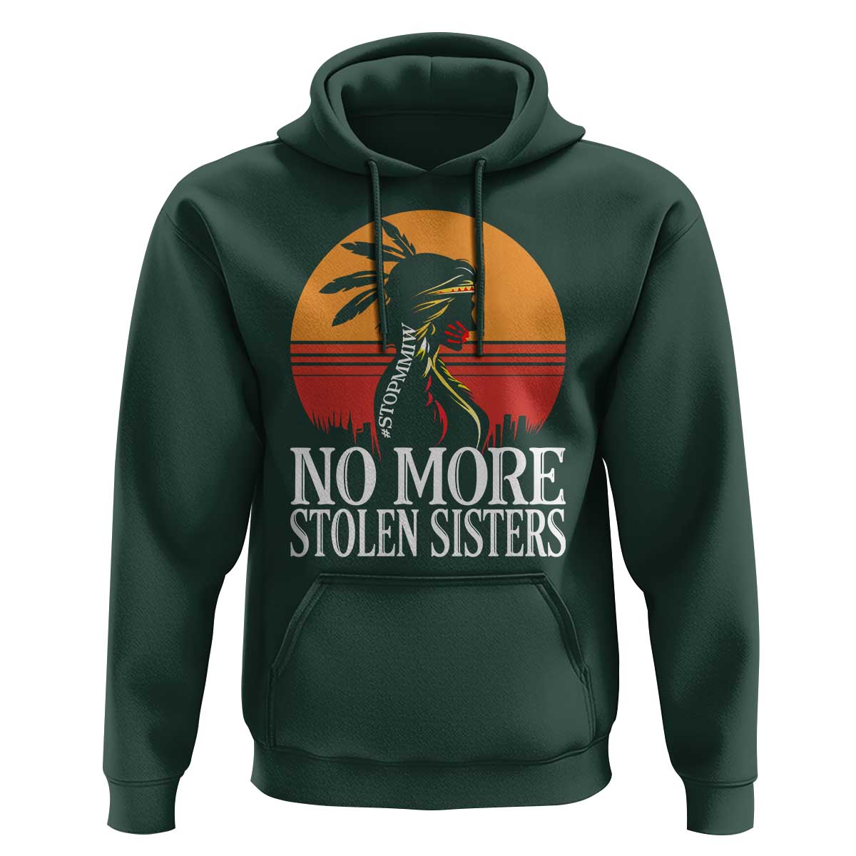 MMIW Awareness Hoodie No More Stolen Sisters Native American Gift