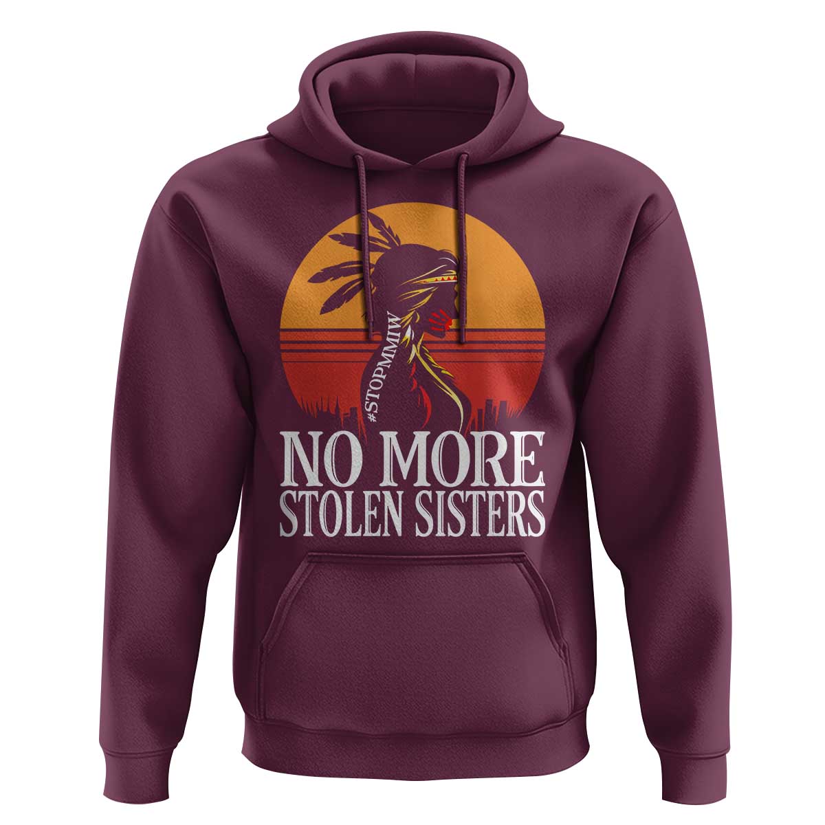 MMIW Awareness Hoodie No More Stolen Sisters Native American Gift