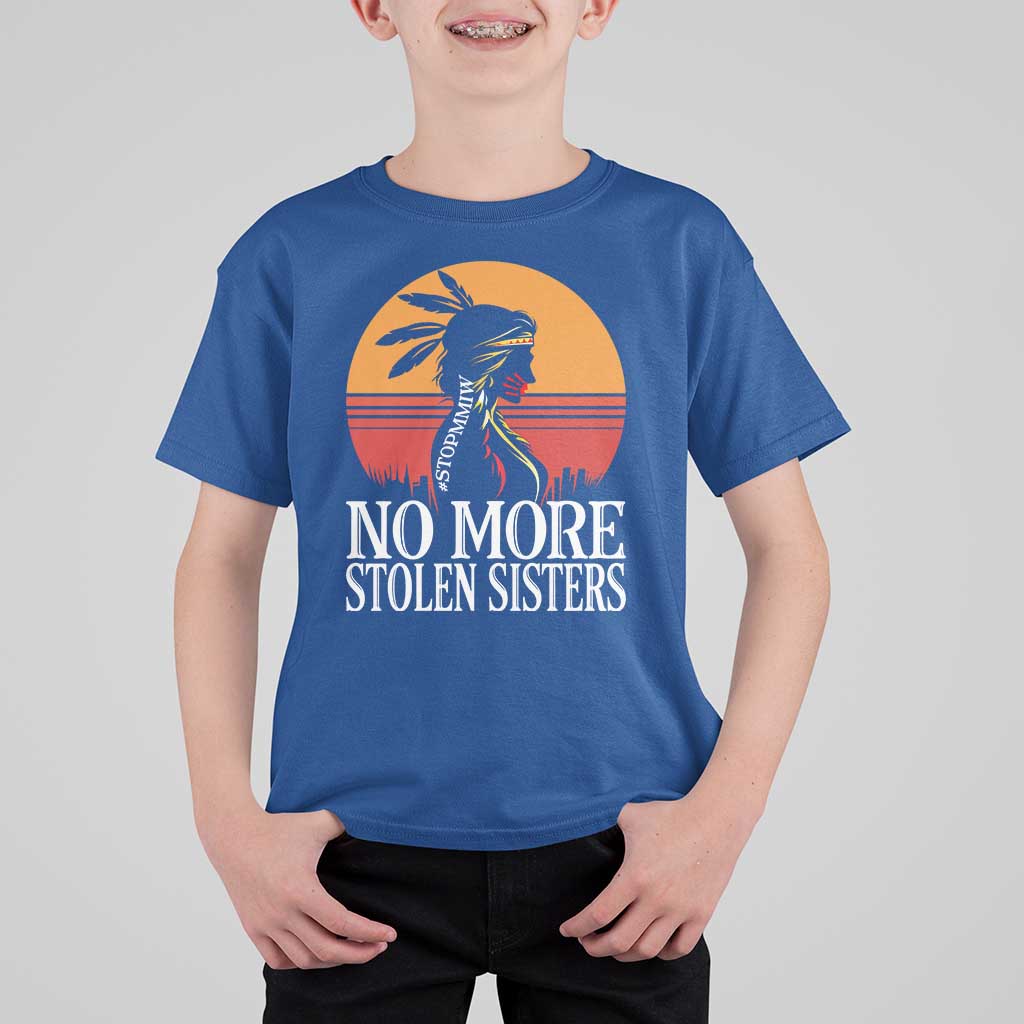 MMIW Awareness T Shirt For Kid No More Stolen Sisters Native American Gift