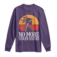 MMIW Awareness Long Sleeve Shirt No More Stolen Sisters Native American Gift