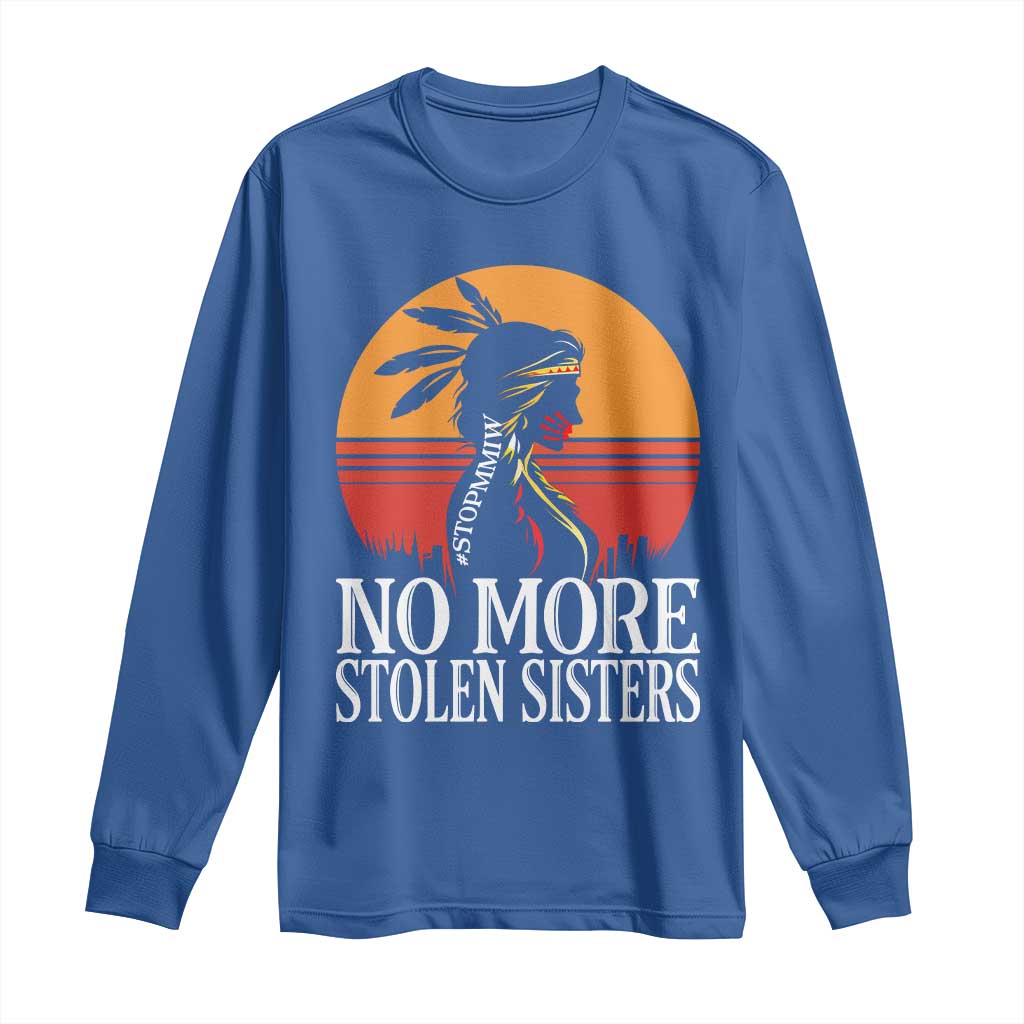 MMIW Awareness Long Sleeve Shirt No More Stolen Sisters Native American Gift