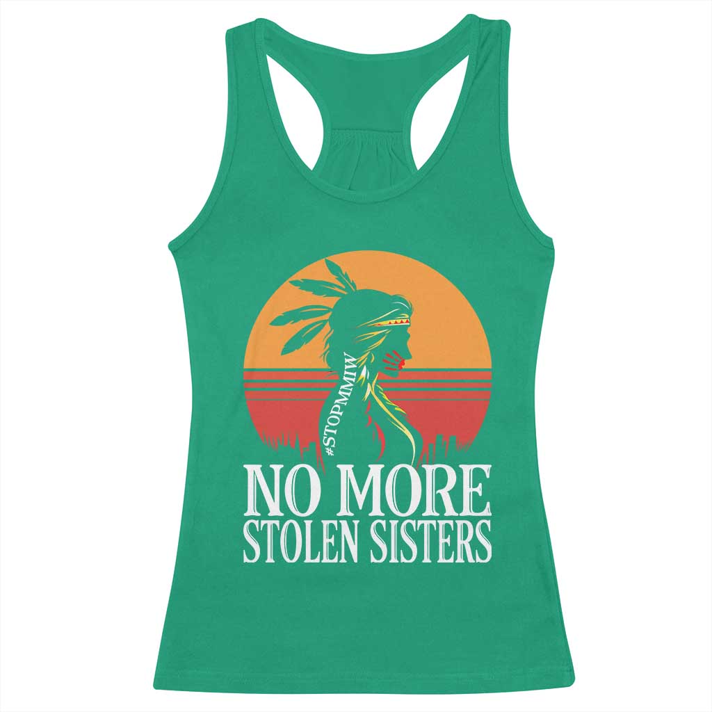 MMIW Awareness Racerback Tank Top No More Stolen Sisters Native American Gift