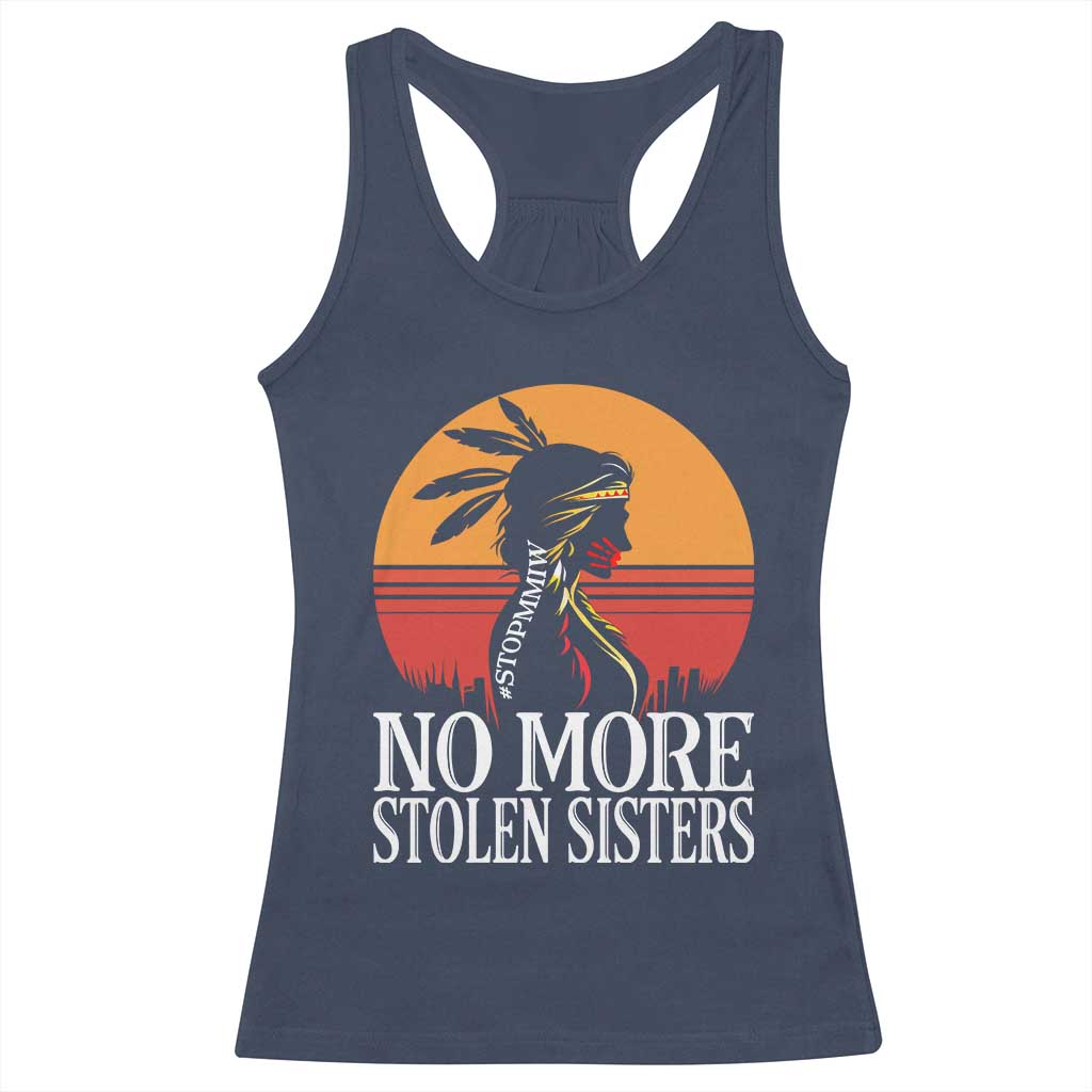 MMIW Awareness Racerback Tank Top No More Stolen Sisters Native American Gift