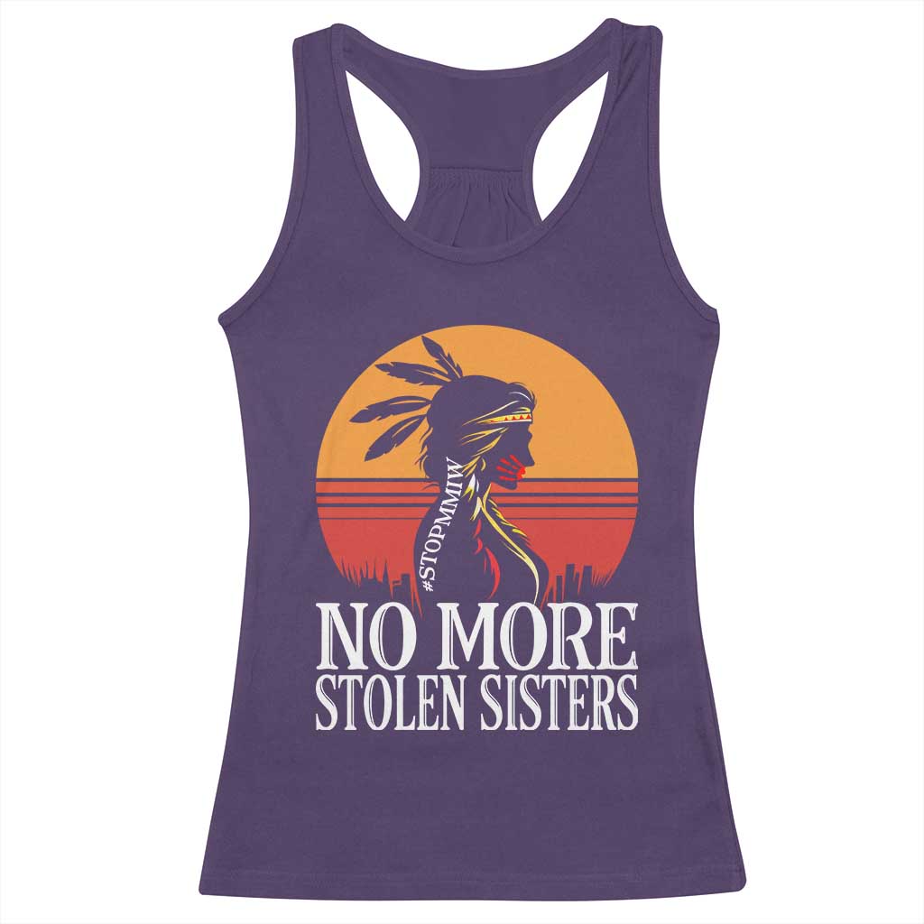 MMIW Awareness Racerback Tank Top No More Stolen Sisters Native American Gift
