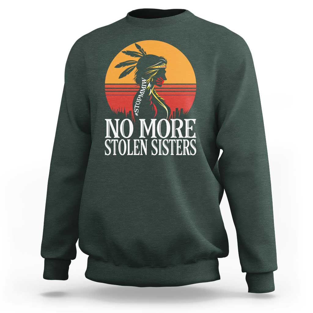 MMIW Awareness Sweatshirt No More Stolen Sisters Native American Gift