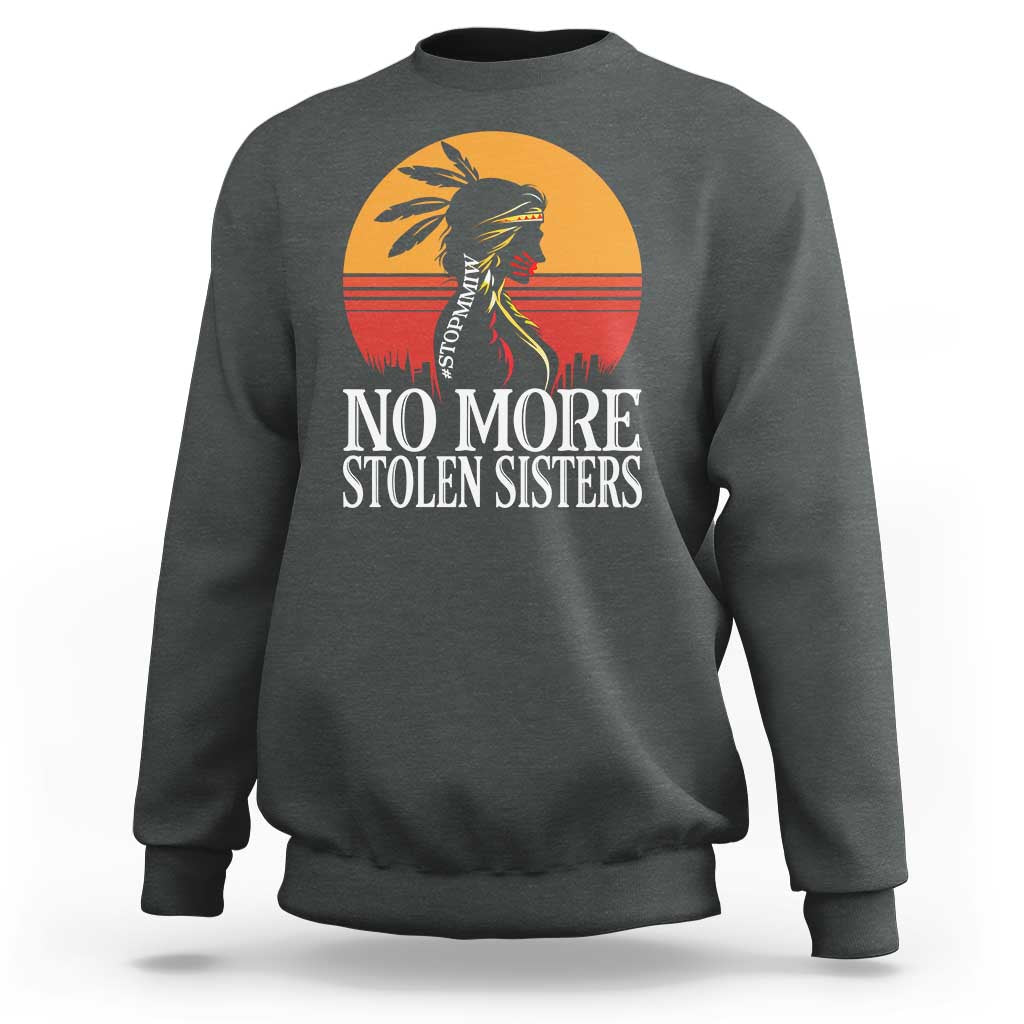 MMIW Awareness Sweatshirt No More Stolen Sisters Native American Gift