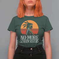 MMIW Awareness T Shirt For Women No More Stolen Sisters Native American Gift