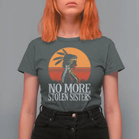 MMIW Awareness T Shirt For Women No More Stolen Sisters Native American Gift