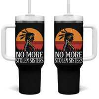MMIW Awareness Tumbler With Handle No More Stolen Sisters Native American Gift