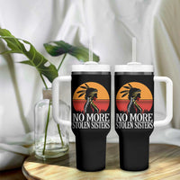 MMIW Awareness Tumbler With Handle No More Stolen Sisters Native American Gift