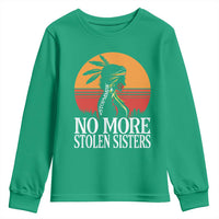 MMIW Awareness Youth Sweatshirt No More Stolen Sisters Native American Gift