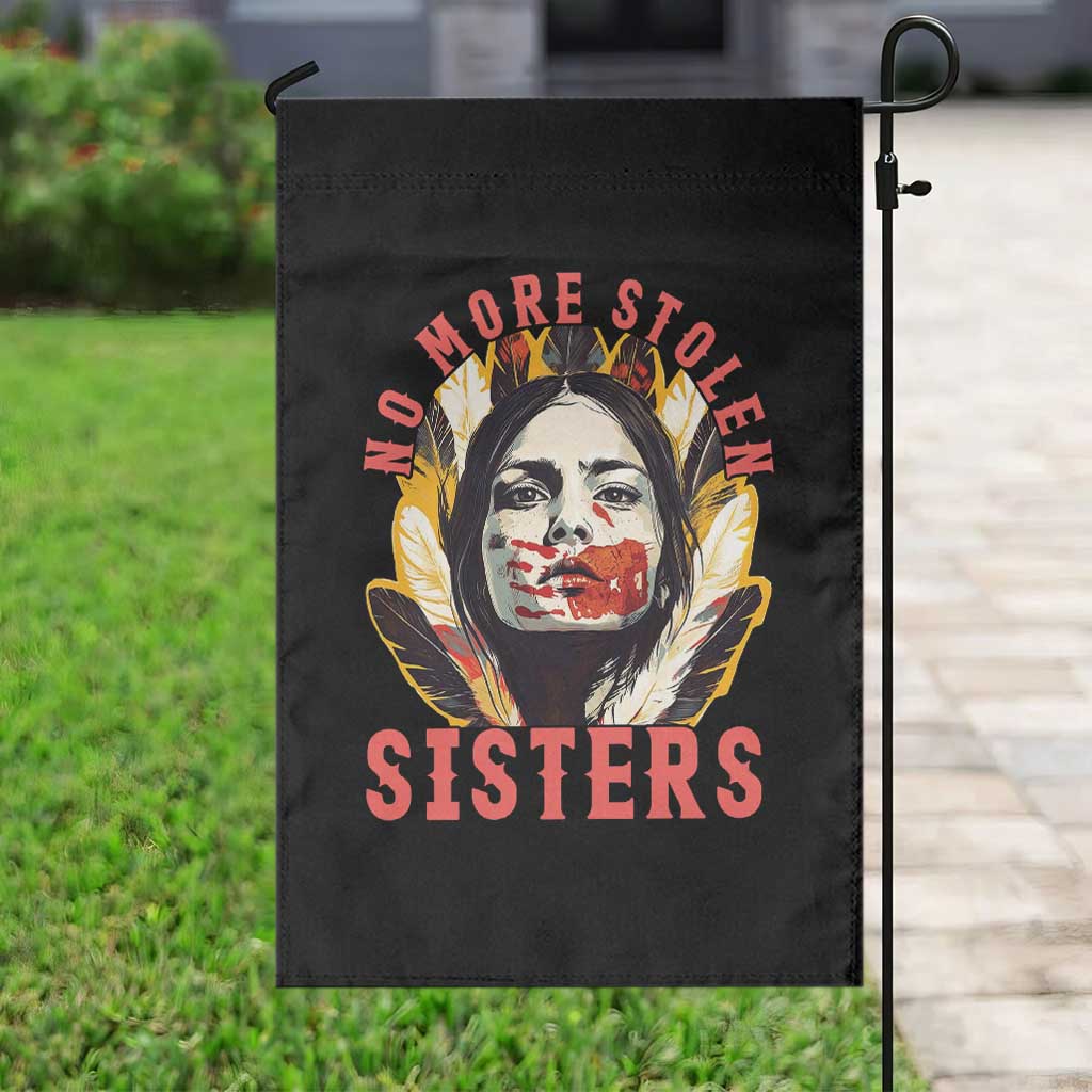 Native American Awareness Gift Garden Flag No More Stolen Sisters MMIW Support