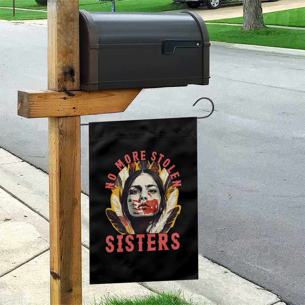 Native American Awareness Gift Garden Flag No More Stolen Sisters MMIW Support