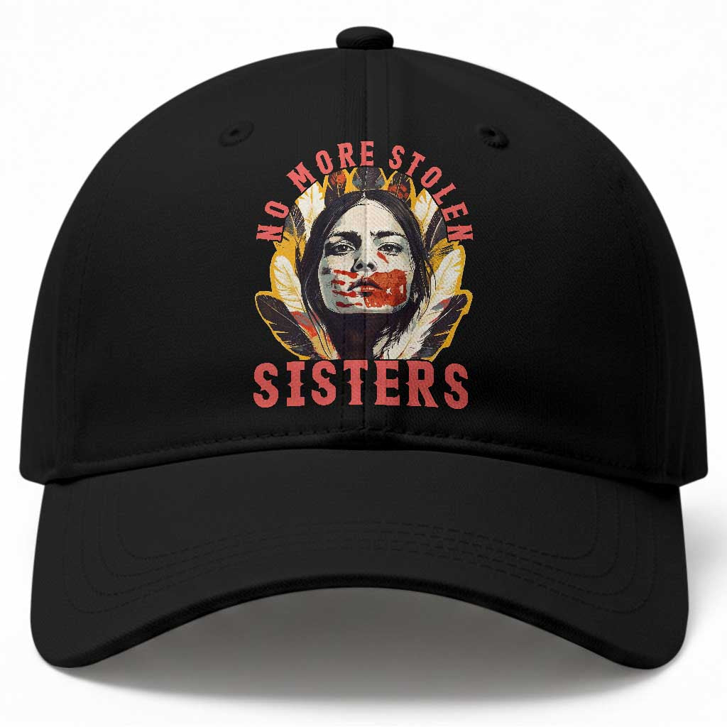 Native American Awareness Gift Baseball Cap No More Stolen Sisters MMIW Support