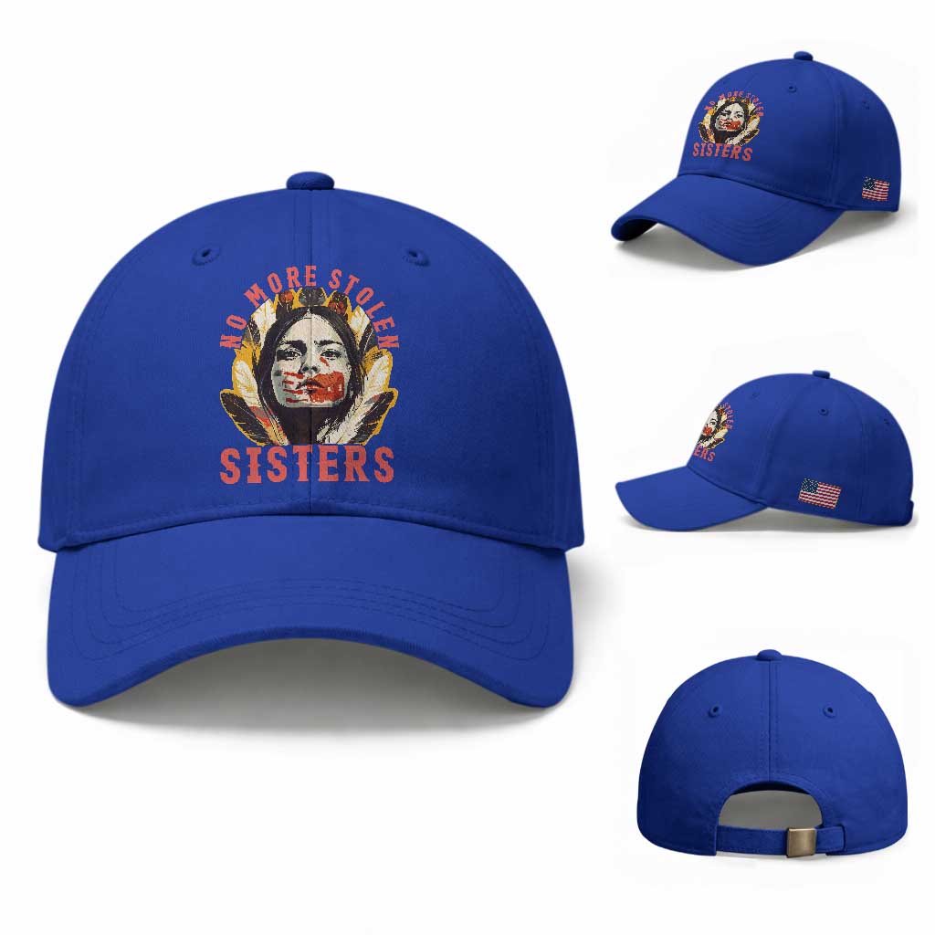 Native American Awareness Gift Baseball Cap No More Stolen Sisters MMIW Support