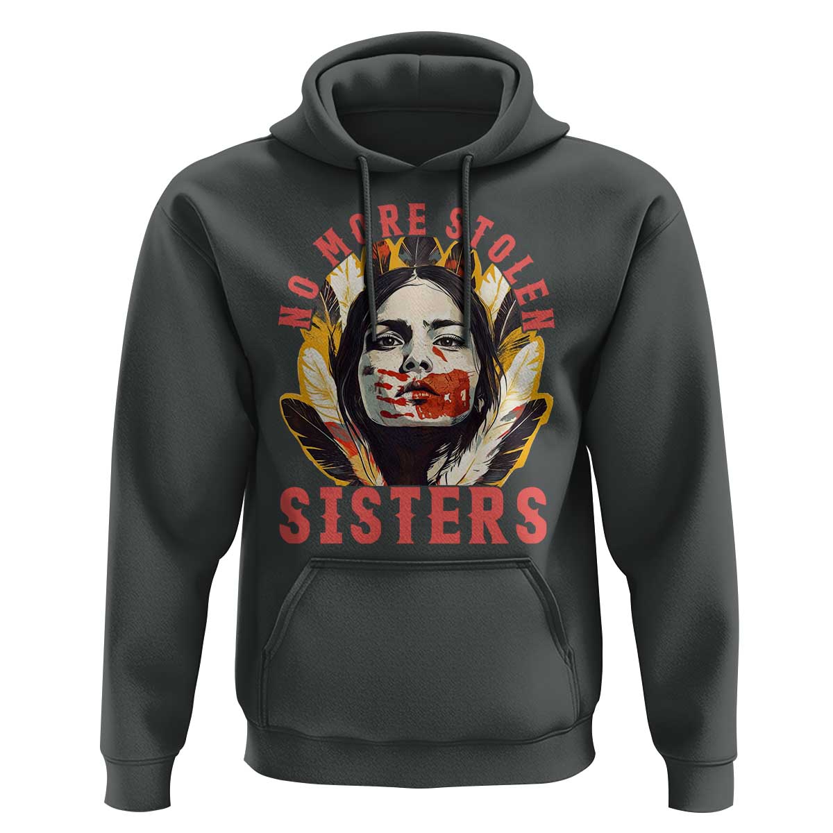 Native American Awareness Gift Hoodie No More Stolen Sisters MMIW Support