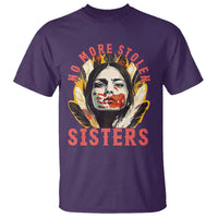 Native American Awareness Gift T Shirt No More Stolen Sisters MMIW Support