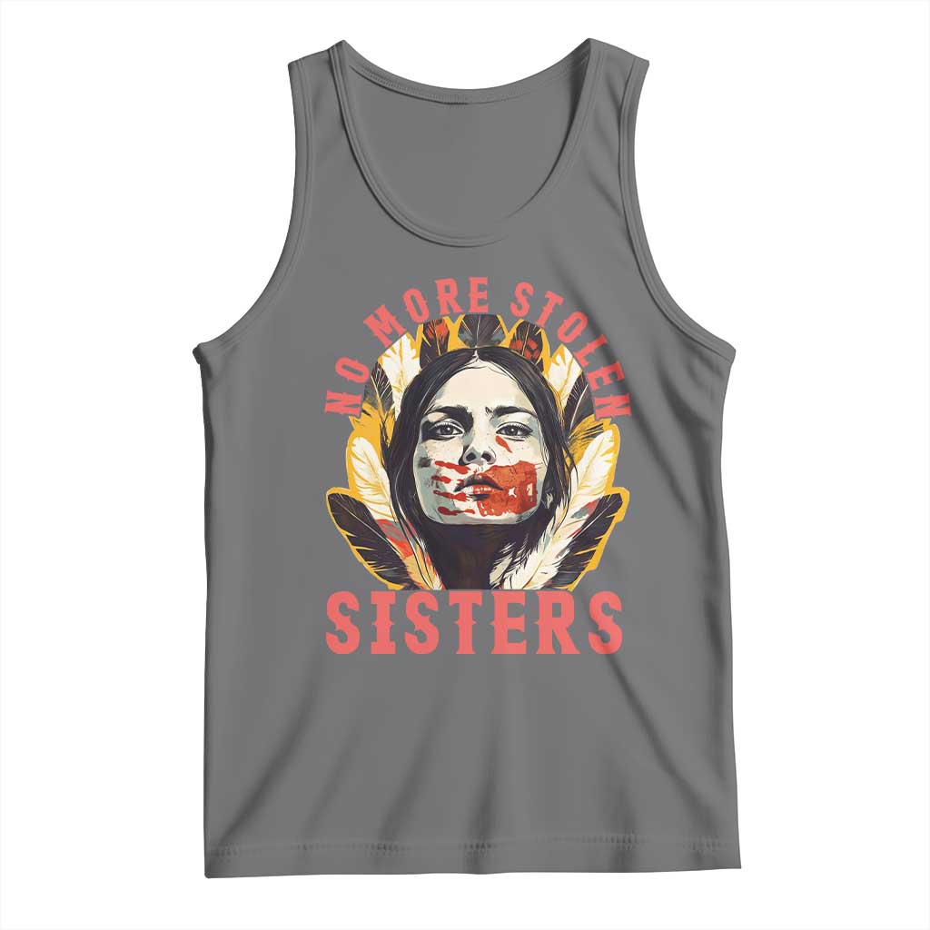 Native American Awareness Gift Tank Top No More Stolen Sisters MMIW Support