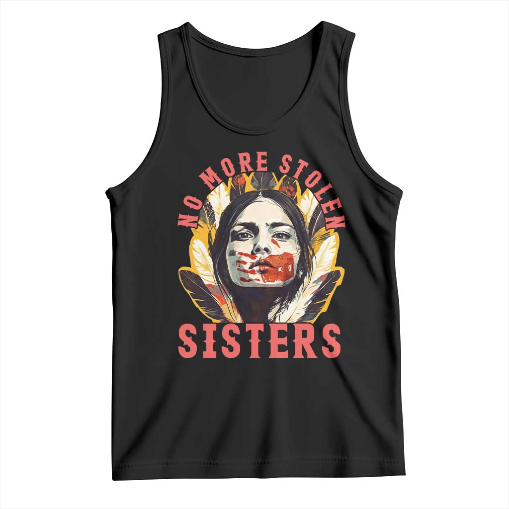 Native American Awareness Gift Tank Top No More Stolen Sisters MMIW Support