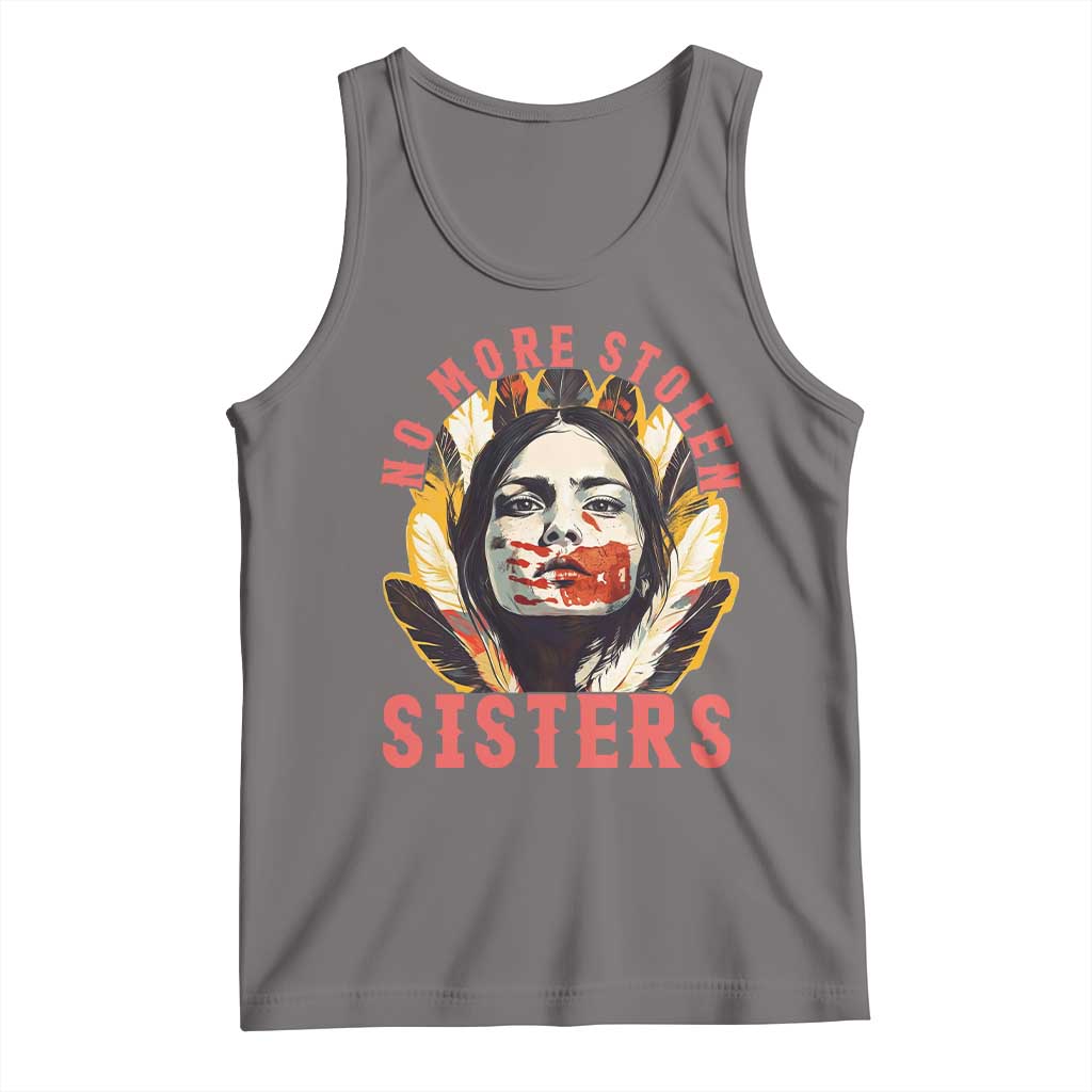 Native American Awareness Gift Tank Top No More Stolen Sisters MMIW Support