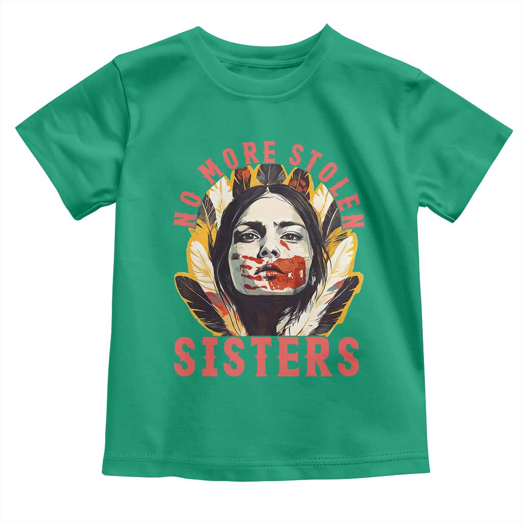 Native American Awareness Gift Toddler T Shirt No More Stolen Sisters MMIW Support