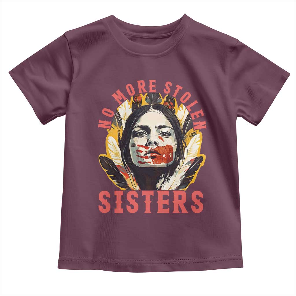 Native American Awareness Gift Toddler T Shirt No More Stolen Sisters MMIW Support