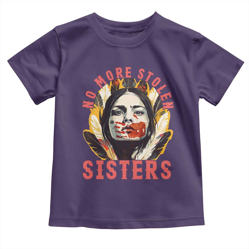 Native American Awareness Gift Toddler T Shirt No More Stolen Sisters MMIW Support