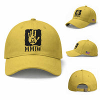 Stop MMIW Baseball Cap Voices For Stolen Sisters Red Handprint Graphic