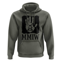 Stop MMIW Hoodie Voices For Stolen Sisters Red Handprint Graphic