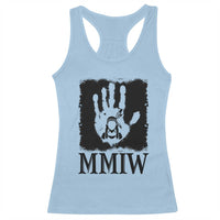 Stop MMIW Racerback Tank Top Voices For Stolen Sisters Red Handprint Graphic