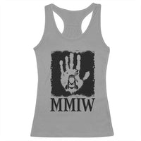Stop MMIW Racerback Tank Top Voices For Stolen Sisters Red Handprint Graphic