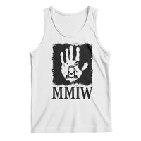 Stop MMIW Tank Top Voices For Stolen Sisters Red Handprint Graphic