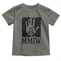 Stop MMIW Toddler T Shirt Voices For Stolen Sisters Red Handprint Graphic