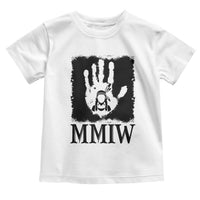 Stop MMIW Toddler T Shirt Voices For Stolen Sisters Red Handprint Graphic