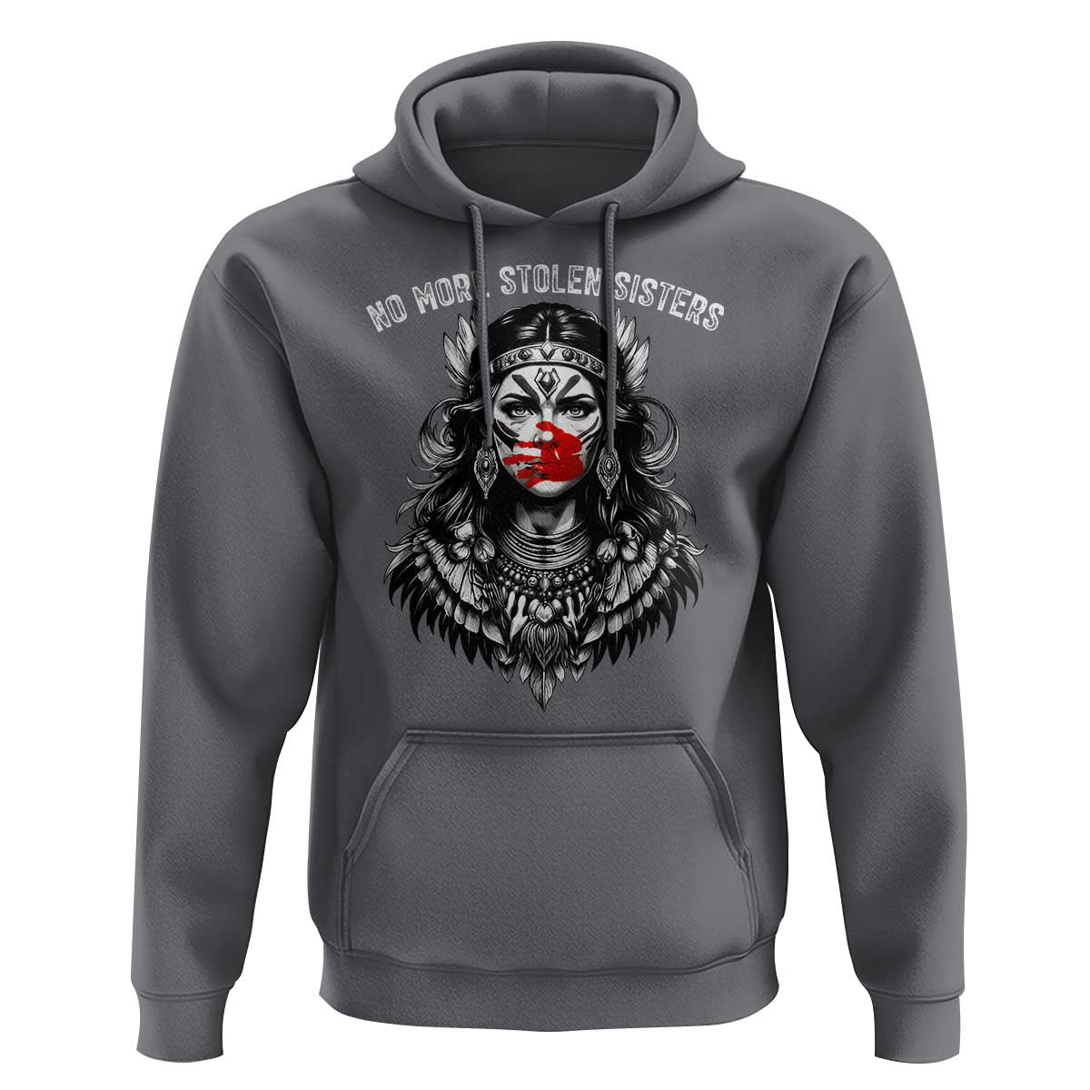 MMIW Awareness Support Hoodie No More Stolen Sisters
