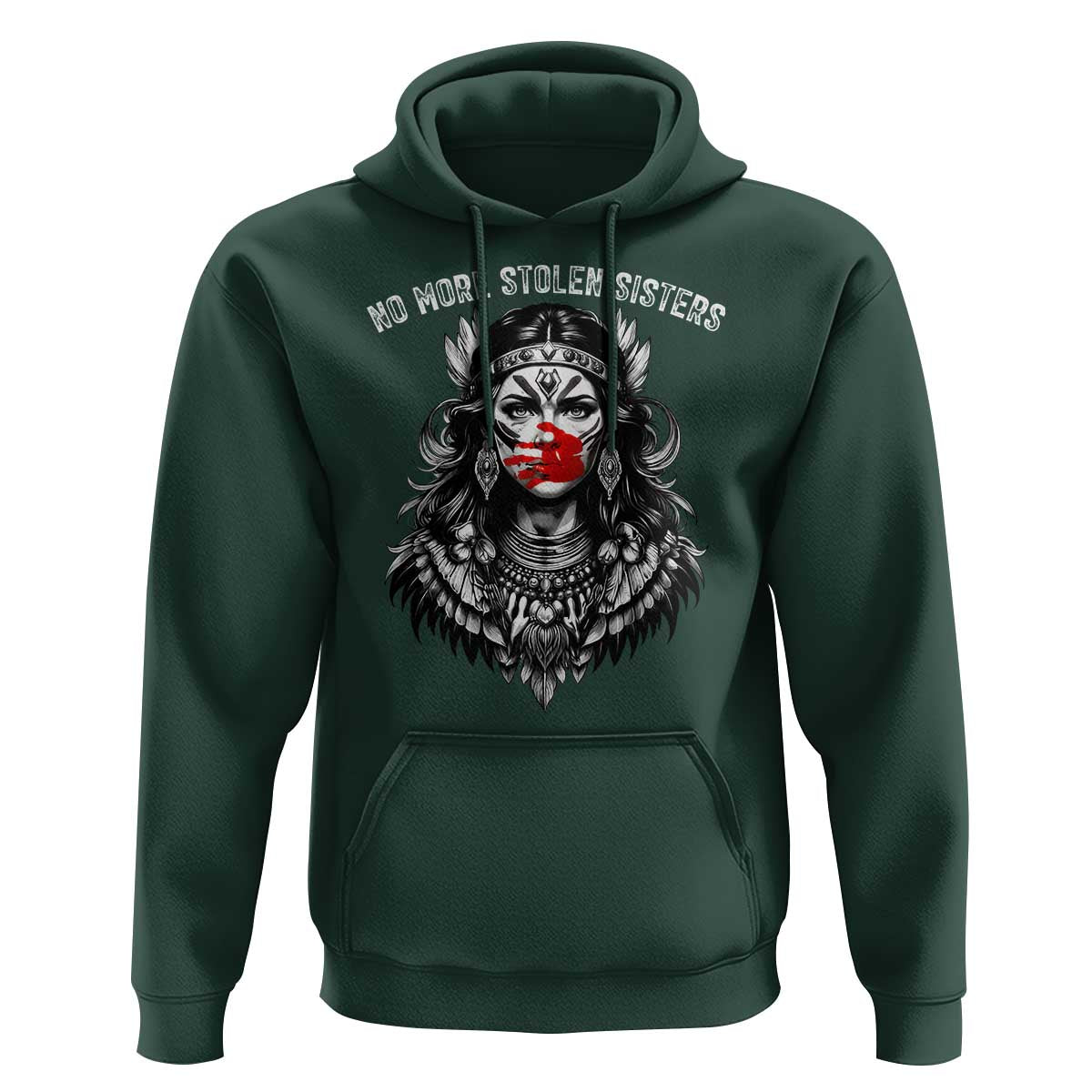 MMIW Awareness Support Hoodie No More Stolen Sisters