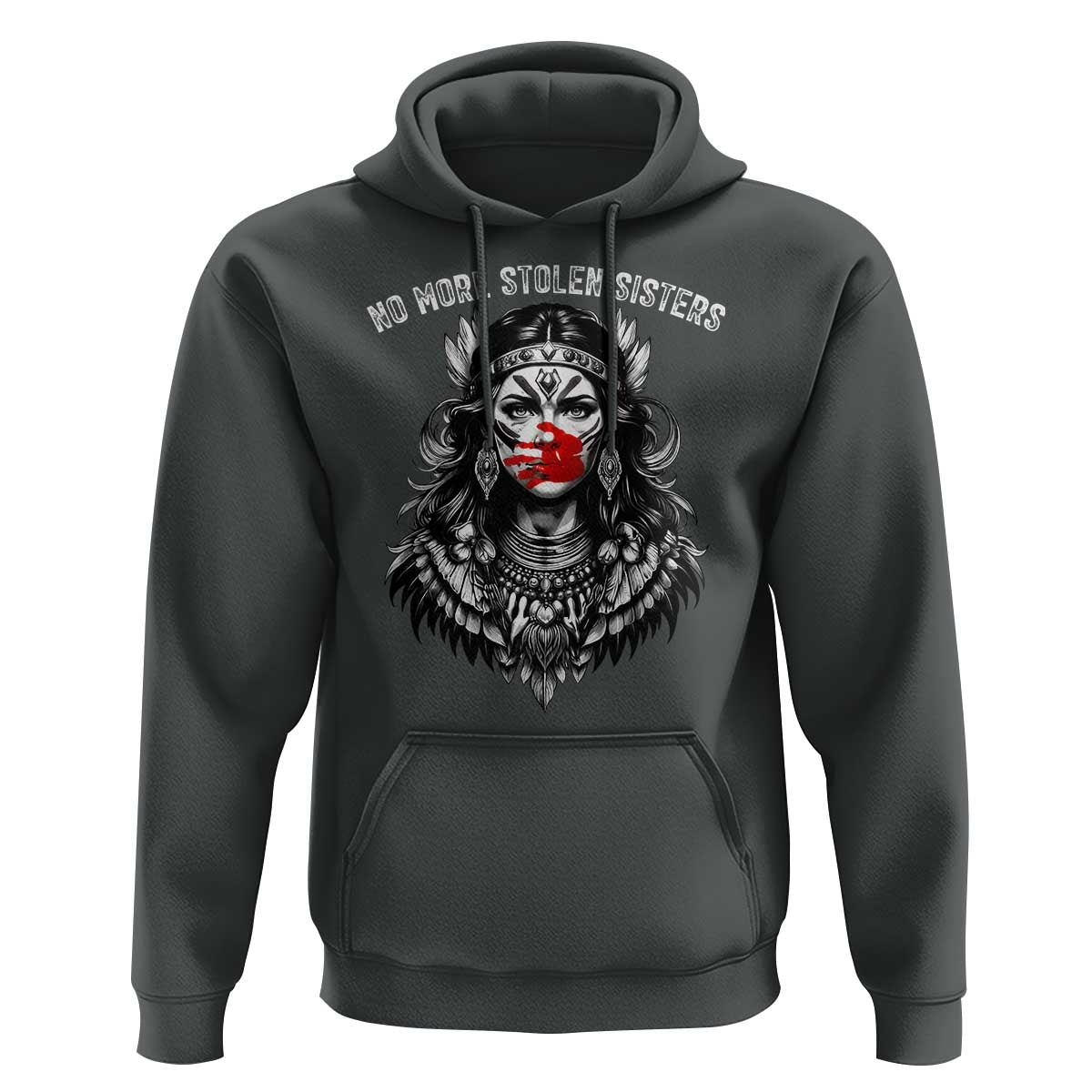 MMIW Awareness Support Hoodie No More Stolen Sisters