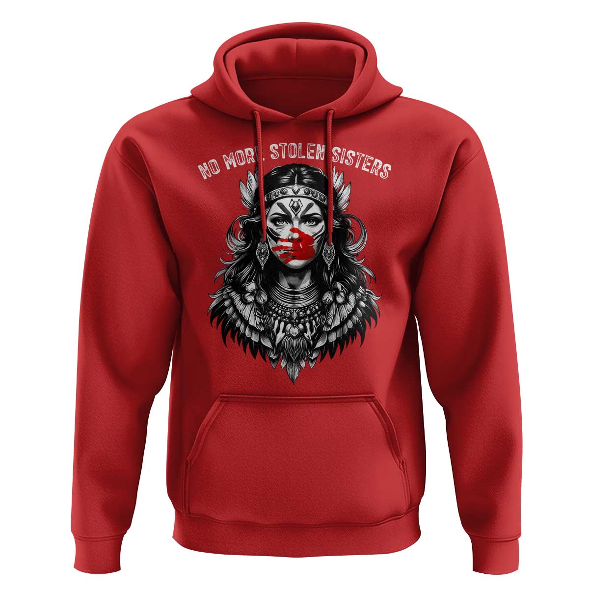 MMIW Awareness Support Hoodie No More Stolen Sisters