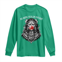 MMIW Awareness Support Long Sleeve Shirt No More Stolen Sisters