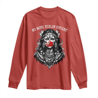 MMIW Awareness Support Long Sleeve Shirt No More Stolen Sisters