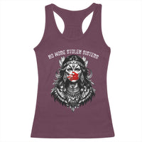 MMIW Awareness Support Racerback Tank Top No More Stolen Sisters