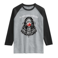 MMIW Awareness Support Raglan Shirt No More Stolen Sisters
