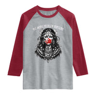 MMIW Awareness Support Raglan Shirt No More Stolen Sisters