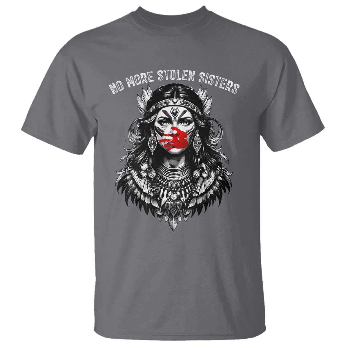 MMIW Awareness Support T Shirt No More Stolen Sisters