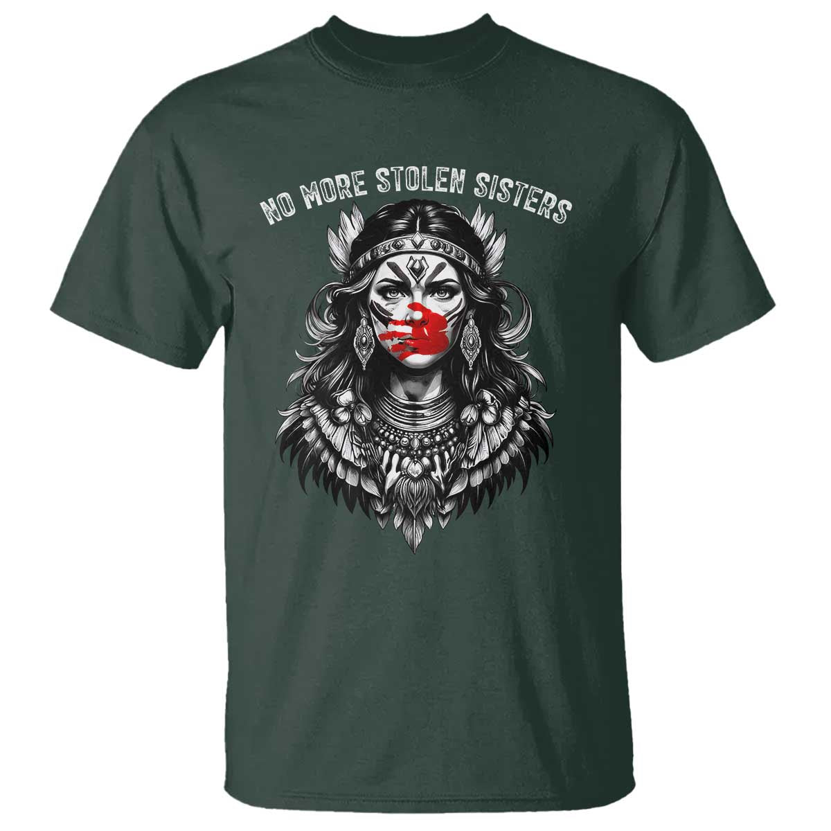 MMIW Awareness Support T Shirt No More Stolen Sisters