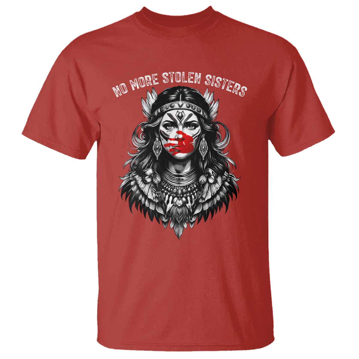 MMIW Awareness Support T Shirt No More Stolen Sisters
