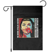 MMIW Awareness Support Garden Flag Voices For Stolen Sisters Native American