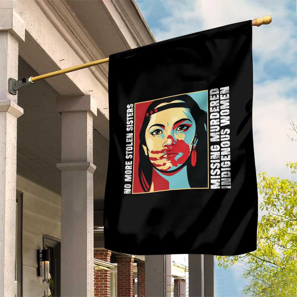 MMIW Awareness Support Garden Flag Voices For Stolen Sisters Native American